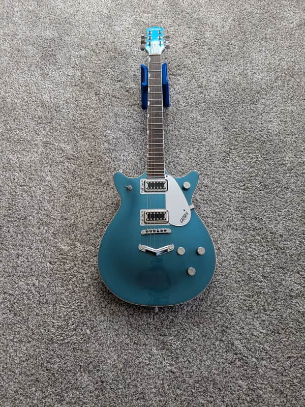 Gretsch G5222 Electromatic Double Jet BT with V-Stoptail 2022 - Present - Ocean Turquoise image 1