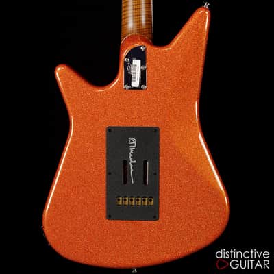 Ernie Ball Music Man Albert Lee HH Orange Crush Sparkle BFR #38/75 image 11