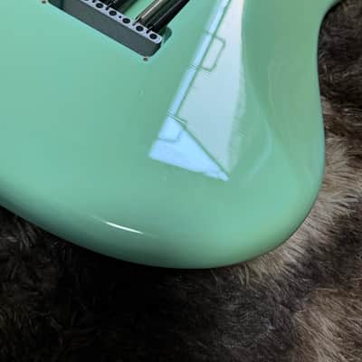 2010 Fender Custom Shop Stratocaster Loaded Body - Aged Sea Foam Green image 10