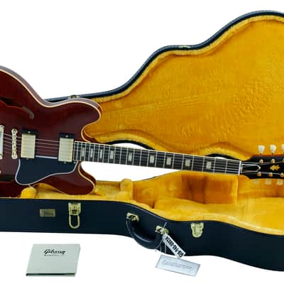 Gibson 1964 ES-335 Reissue Murphy Lab Light Aged, M2M - Antique Viking Red - Gold Hardware image 6