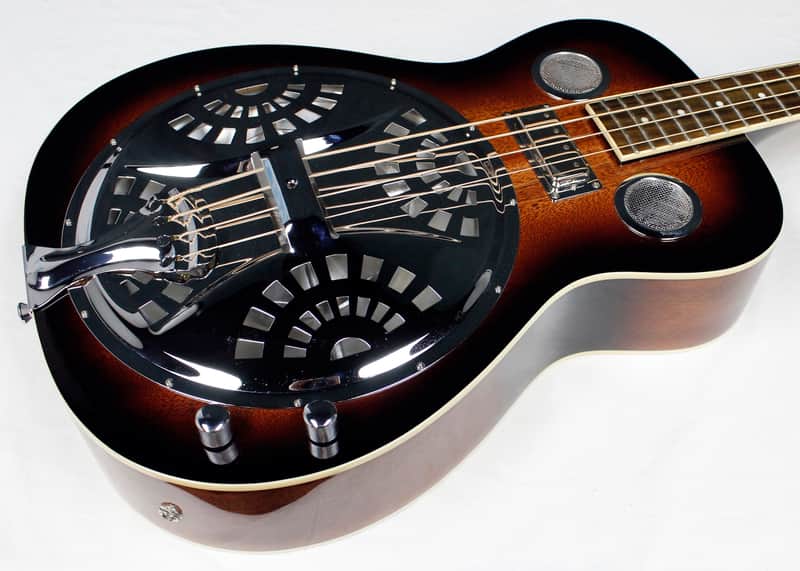 Gold Tone PBB Paul Beard Resonator Acoustic Bass Two Tone Tobacco image 1