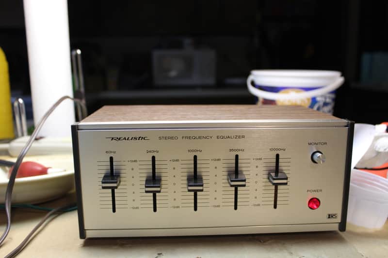 Restored Realistic 31-1986 5 Band Graphic Equalizer image 1