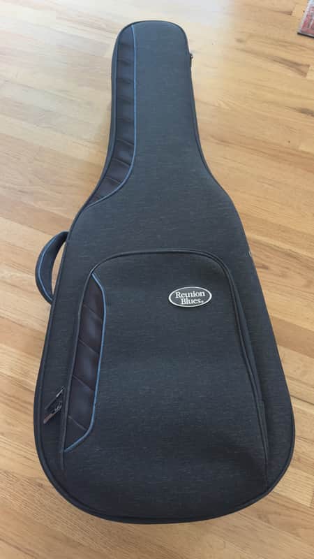 Reunion Blues BCC3 RB Continental Voyager Small Body Acoustic Guitar Case 2024 - Charcoal image 1