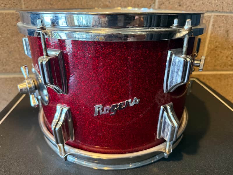 Rogers Holiday 12” Tom Cleveland Era - Red Sparkle image 1