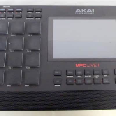 Used Akai MPC Live II Standalone Sampler / Sequencer W/ Built-In Monitors and Pelican Case VGC image 2
