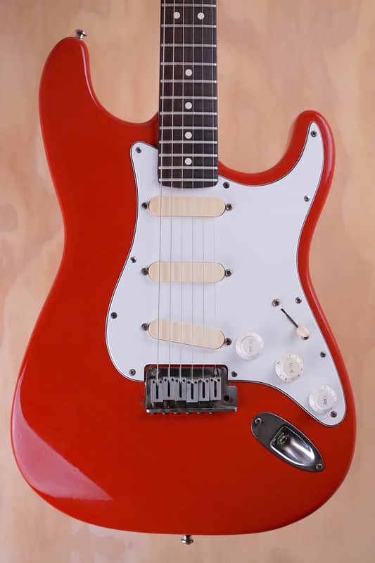 Fender Stratocaster Plus Electric Guitar in Dakota Red, 1989 Model, Hard Case