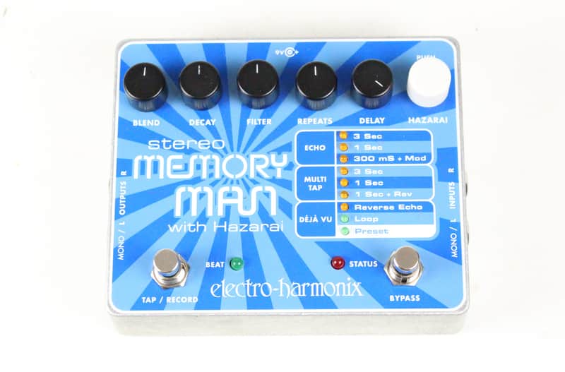 Electro-Harmonix Stereo Memory Man with Hazarai
