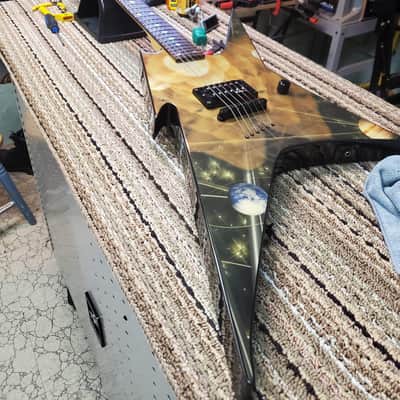 BC Rich Ironbird 2003 Body Art Space Face image 1