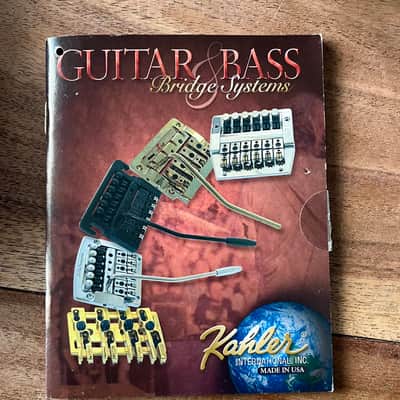 N.O.S Original 80’s Kahler  7200 Tremolo Bridge System + String Lock image 3