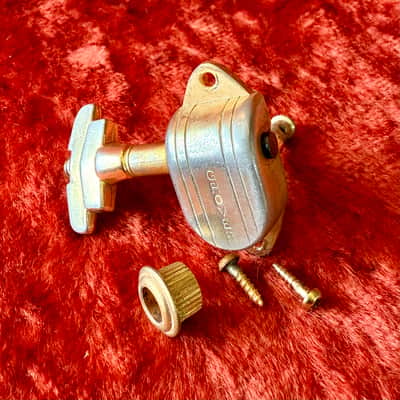 Grover Imperial stair-step TREBLE Tuner c 1960 - Gold original vintage USA Gretsch 6120 6122 falcon penguin Viking country club Chet Atkins image 1