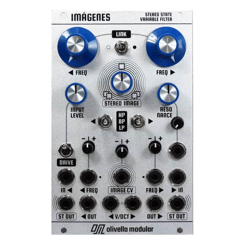 Olivella Modular Imagenes Eurorack State Variable Stereo Filter image 1
