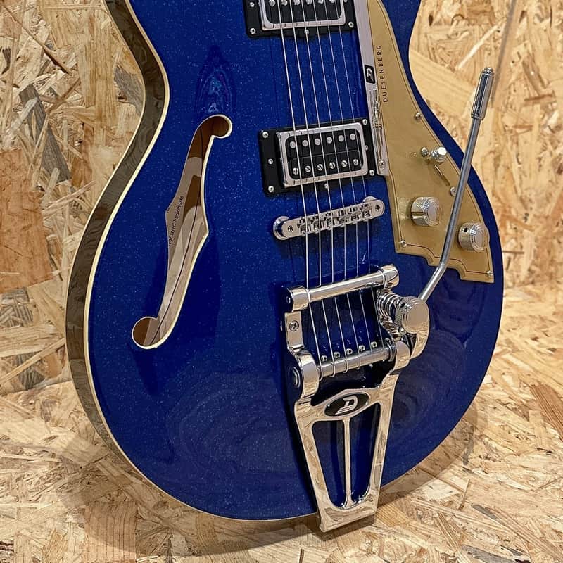 2010s Duesenberg Starplayer TV Blue Sparkle