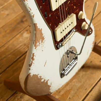 Fender Custom Shop 59 Jazzmaster - Heavy Relic Olympic White | Reverb