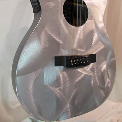 Martin Alternative X  Brushed Aluminum Acoustic Electric Guitar image 14