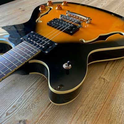 Washburn HB30 SUNBURST 2006 + ETUI 2006 - sunburst image 8