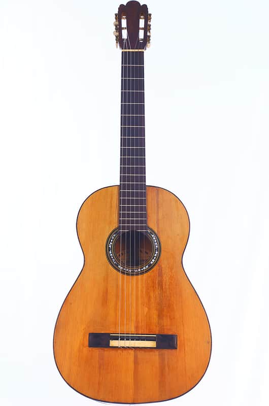 Manuel de Soto Y Solares ~1900 classical guitar - very similar to Antonio de Torres' guitars + video! image 1