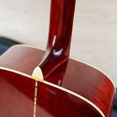 Morris WH-20 MIJ 1978 Red Sunburst Vintage Made in Japan MIJ w/ Bag image 18