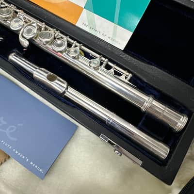 Sonare Open Hole Sterling Silver Flute with low B foot  SFABOF image 5