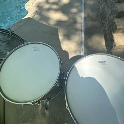 Ludwig Vintage Virgin Double Bass Drum Kit: 24/24/18/16/13/13 May, 1970 - Sky Blue Pearl image 7