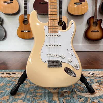 Fender Eric Clapton Partscaster Stratocaster with Lace Sensor Pickups 1994 - 2000 - Olympic White image 4