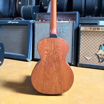 2012 Rick Turner Compass Rose Tenor Ukulele #297 – Cedar / Figured Sycamore – Gig Bag image 10