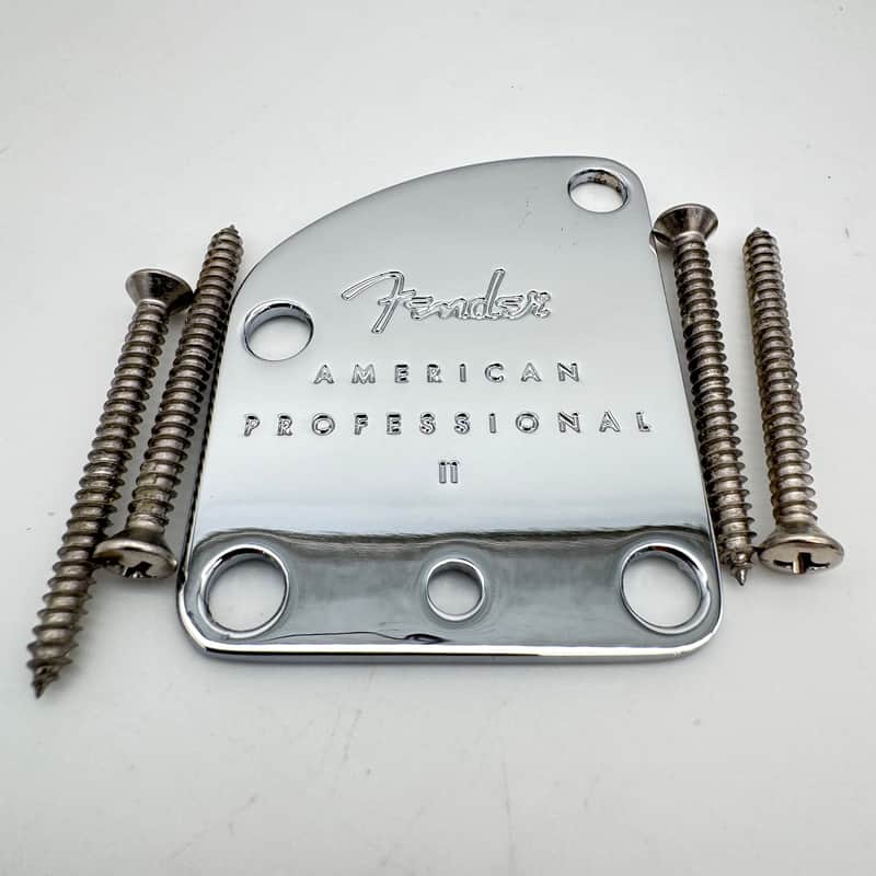 Fender American Professional II Contour Neck Plate Mint 24105 image 1