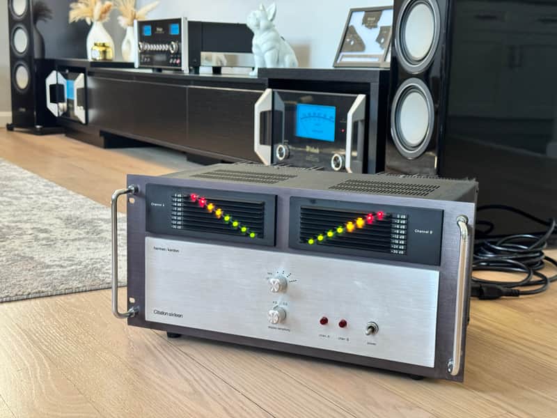 Vintage Harman/Kardon Citation Sixteen Stereo Power Amplifier ~LOOK~