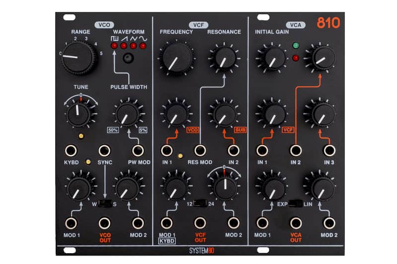SYSTEM 80 810 MK2 ANALOG VOICE MODULE : BRAND NEW :  [DETROIT MODULAR] image 1