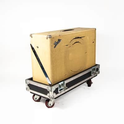 Fender Showman Head and 1x15 Cab Owned by Mike Campbell image 9