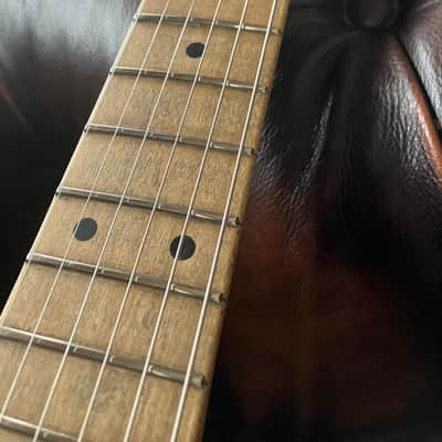 Left Handed Custom Charvel Relic Tribute Floyd Rose Seymour Duncan Tb-4 image 4