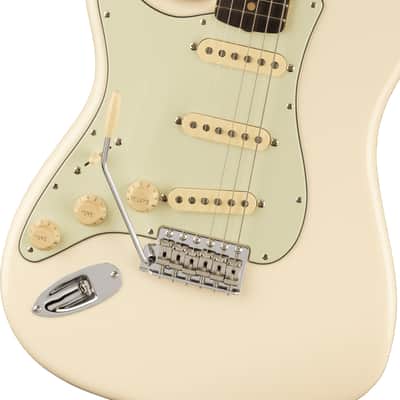 FENDER - American Vintage II 1961 Stratocaster Left-Hand  Rosewood Fingerboard  Olympic White - 0110260805 image 3