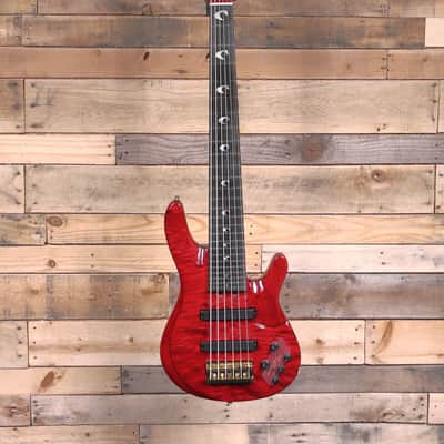 Yamaha John Patitucci Signature TRBJP2 6-String Bass Translucent Dark Red w/ Case image 4