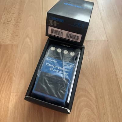 Boss CS-3 Compression Sustainer (Silver Label) 1997 - Present - Blue image 3
