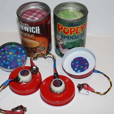 Tin Can Lo-Fi Microphone Kit - The Original Tin Can Mic & DIY Tin can Kits. (HQ) VOX & Harmonica image 22