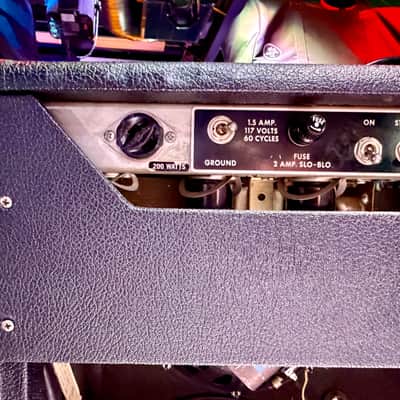 Fender Vintage Blackface 1966 all original USA image 10