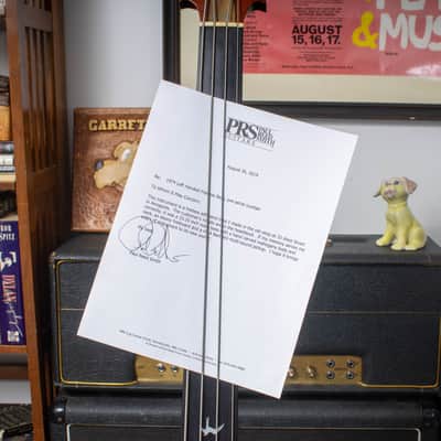 1974 PRS Fretless LH Bass (Pre-Factory w/ Letter from Paul Reed Smith) image 15
