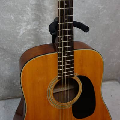 Vintage Hohner II G-03 acoustic guitar with gig bag image 11