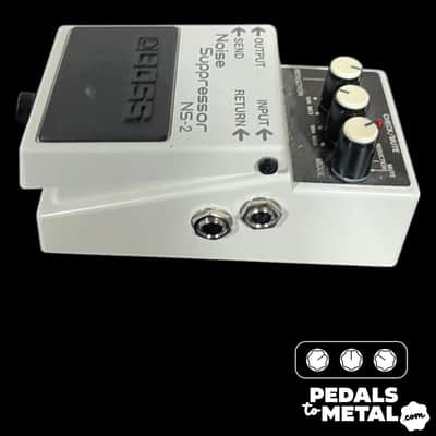 Boss NS-2 Noise Suppressor (Silver Label) 1989 - Present - White X12615 image 5