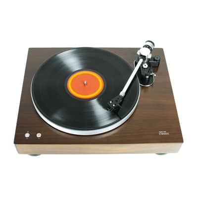 Music Hall: Classic Turntable - Dark Walnut - (Open Box Special) image 2