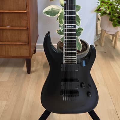 ESP Horizon NT-7B E-II BRAND NEW! Satin Black Matte 7 String Baritone EMG 2015 NOS New Old Stock 40th Anniversary Seven String Guitar image 17