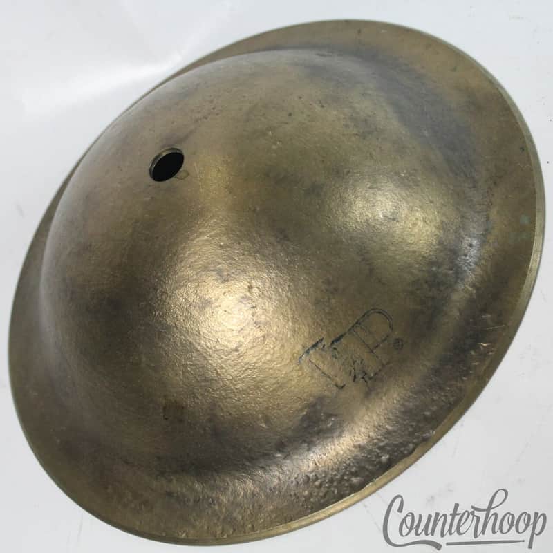 LP Icebell 9" Cymbal Latin Percussion Ice Bell Vintage 80s Gong Stand Mount Hole image 1