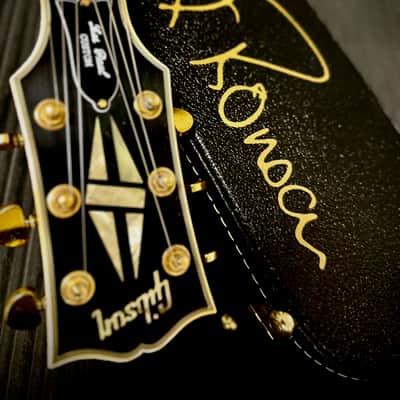 Gibson Custom Mick Ronson 1968 Les Paul Custom Collector's Edition, Antique Natural/Ebony image 7