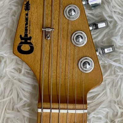 Charvel Rick Graham Signature Pro-Mod DK24 2PT MPL Electric Guitar, Shell Pink image 5