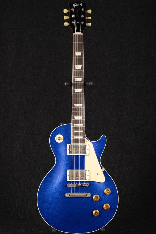 Gibson Custom Shop '57 Les Paul Standard Murphy Lab - Blue Sparkle image 1
