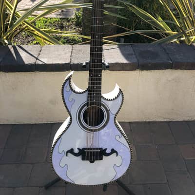 Pasaye Bajo Quinto White Double Cut Away 2019 image 3