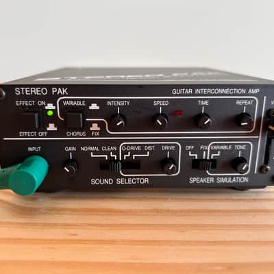 Nobels Stereo Pak 90's Guitar Headphone Amp Sound Machine Made in Korea MINT! Excellent Condition image 4