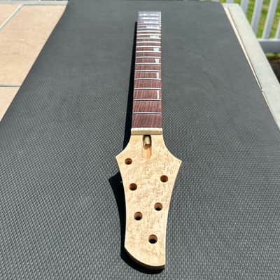Warmoth Meadowhawk (Fits Stratocaster) Neck - Birdseye Maple + Rosewood, Stainless Jumbo frets, 25.5" Scale, 42mm Nut image 11