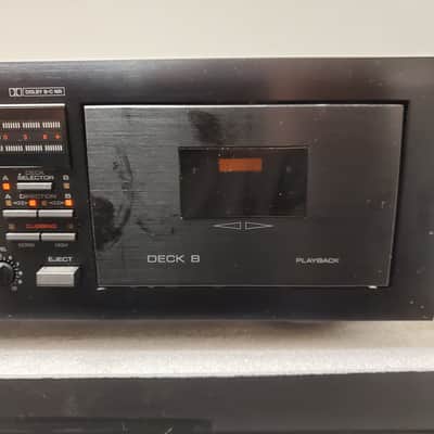Yamaha KX-W262 dual auto-reverse cassette deck image 4