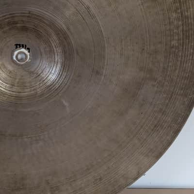 Zildjian 24" A. Zildjian Ride Cymbal 1954-57 - Traditional image 13
