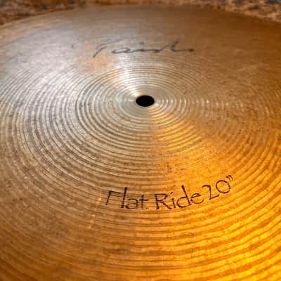 PAISTE Signature 20” FLAT RIDE 2454 g MELLOW! Clean Smooth Glassy Controlled Definition! RARE image 5